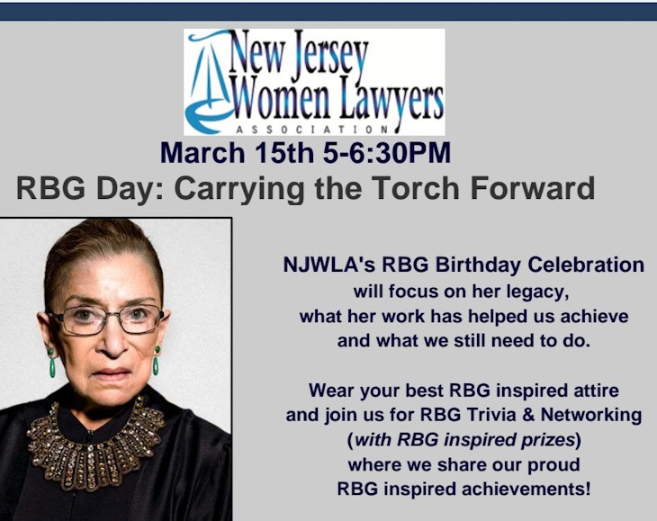 Event flyer with RBG image